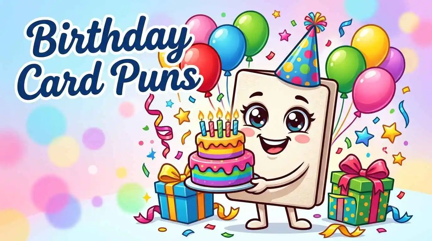 Birthday Card Puns
