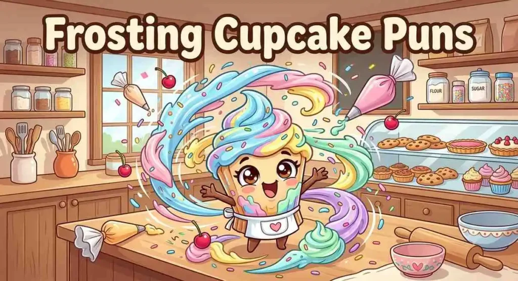 Cupcake covered in frosting