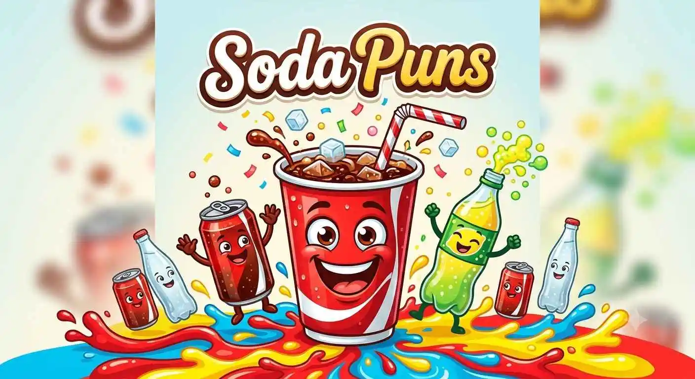 Cute soda cans smiling
