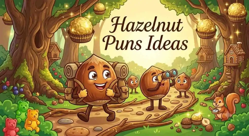 hazelnut puns ideas
