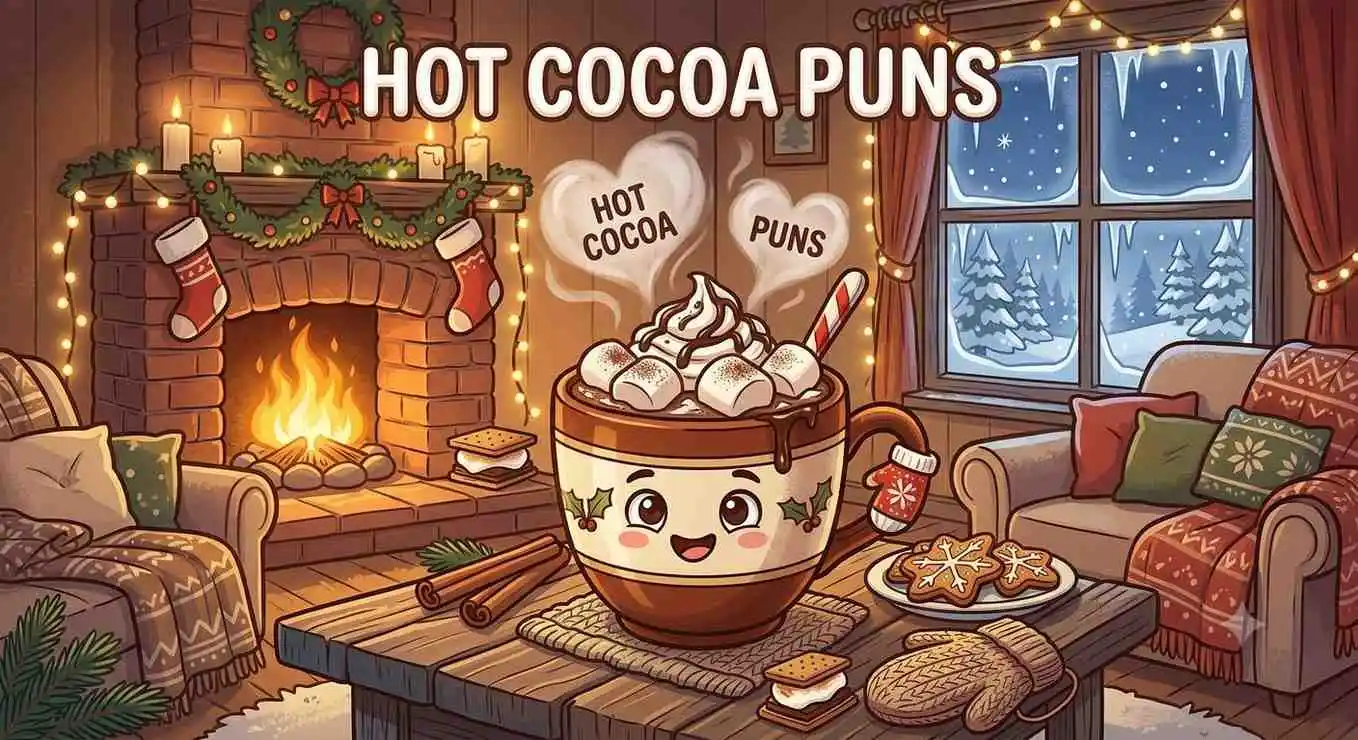 Cozy hot chocolate mug with marshmallows