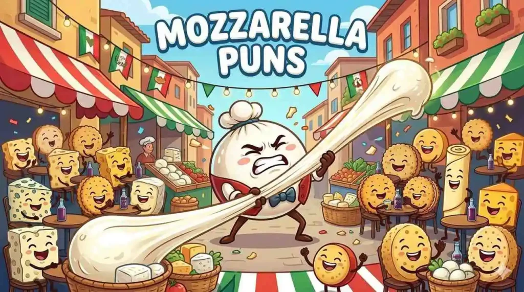 Stretchy mozzarella burrata cheese fun