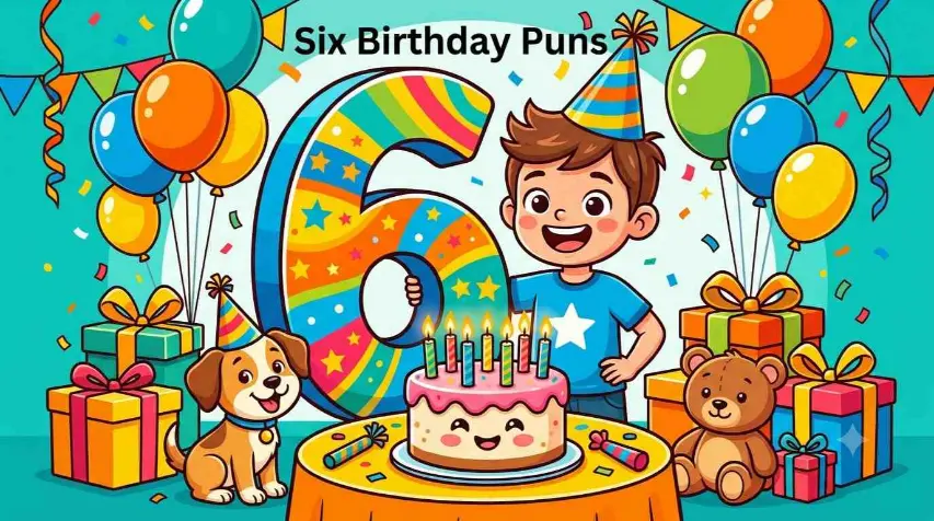 Six Birthday Puns