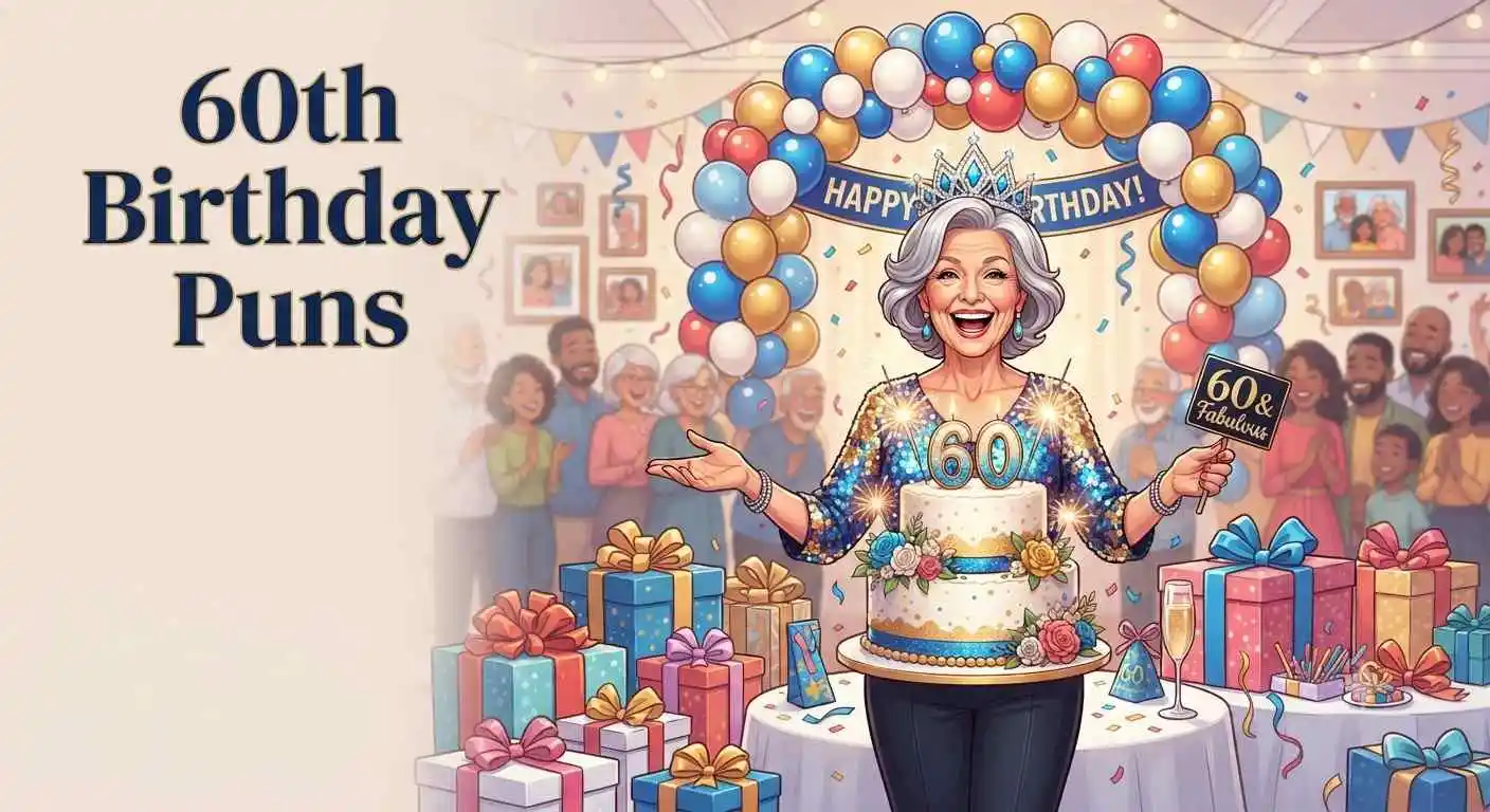 Funny 60th birthday celebration