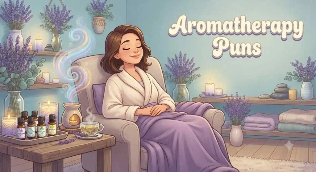 aromatherapy relaxing scene