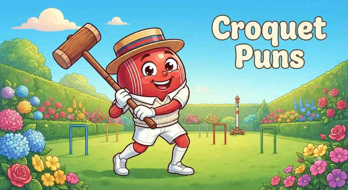 croquet player smiling