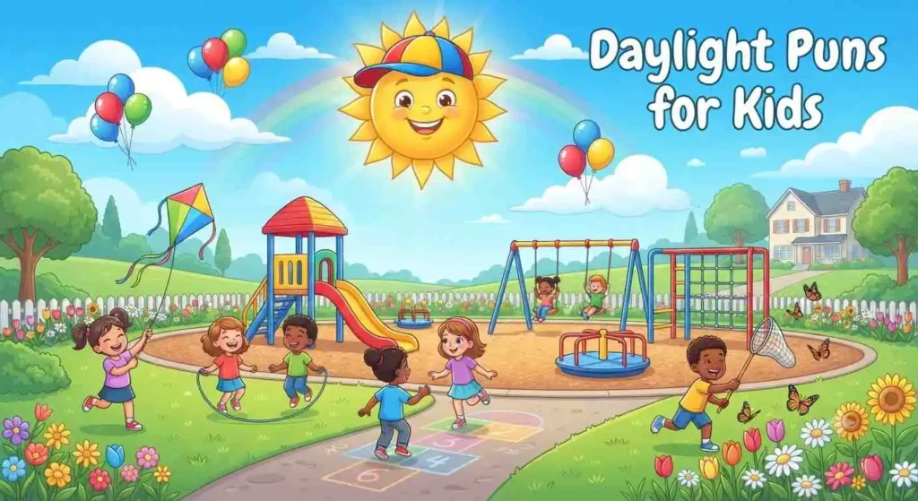 Kids enjoying sunny day
