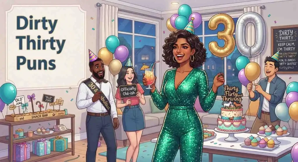 Dirty thirty birthday party