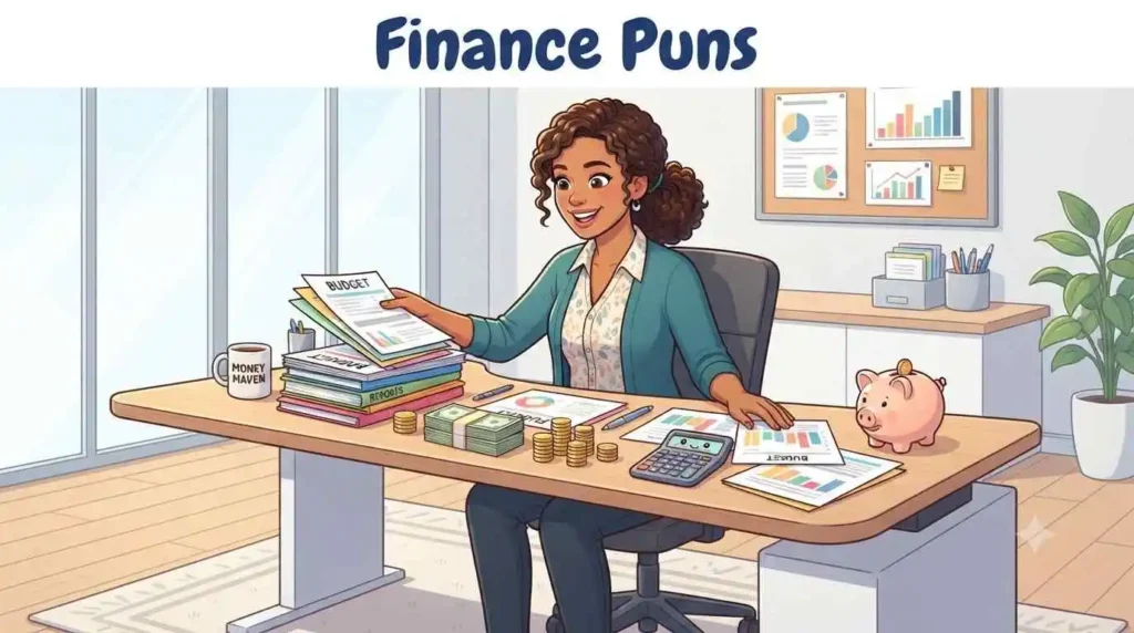 Happy finance team counting money