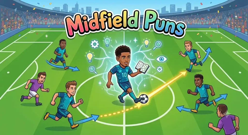 football player celebrating a funny goal
