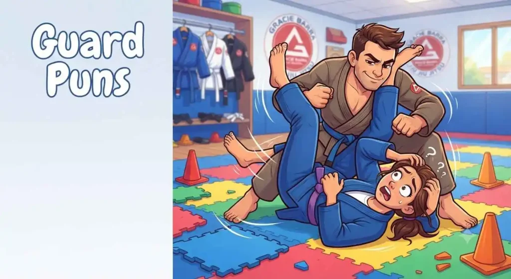 Funny guard position