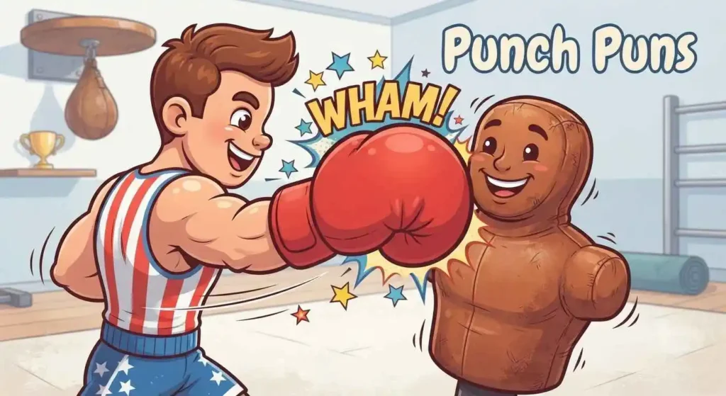 boxer throwing punch