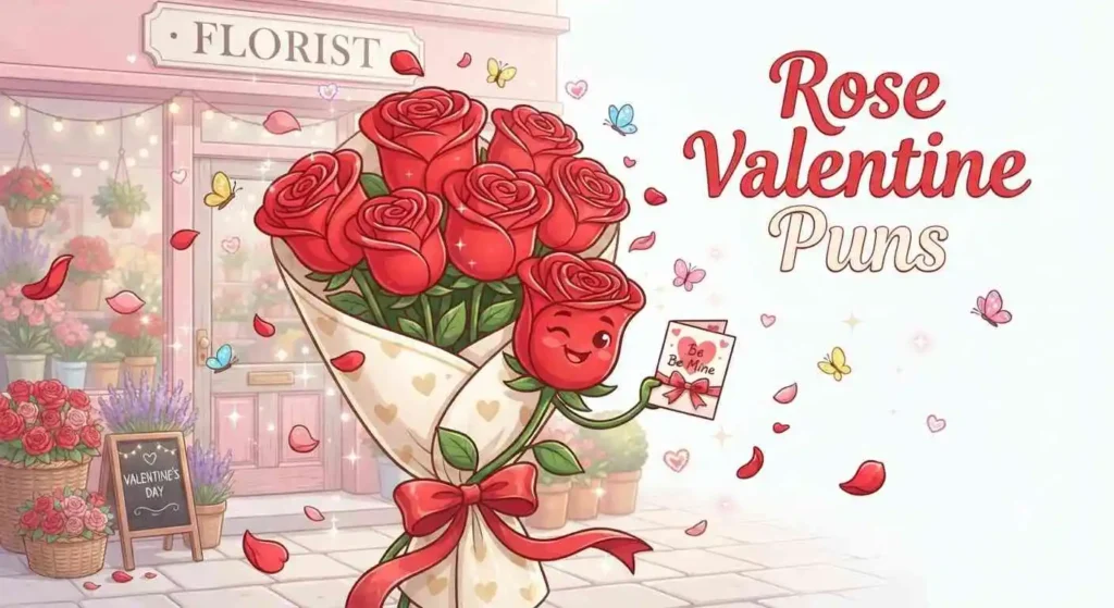 Funny rose bouquet