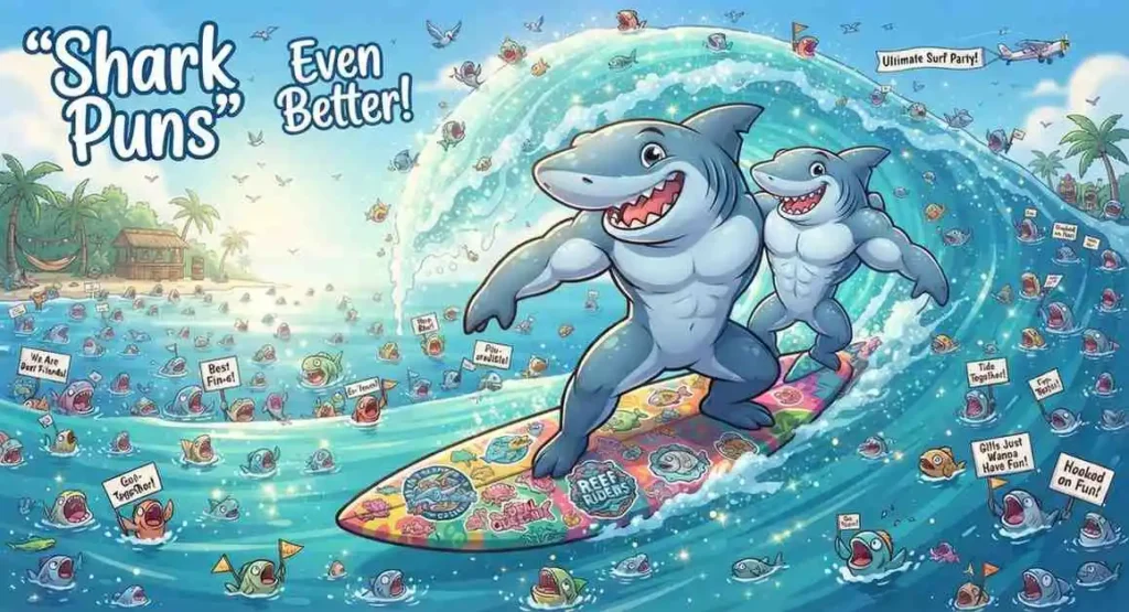 shark boss in office