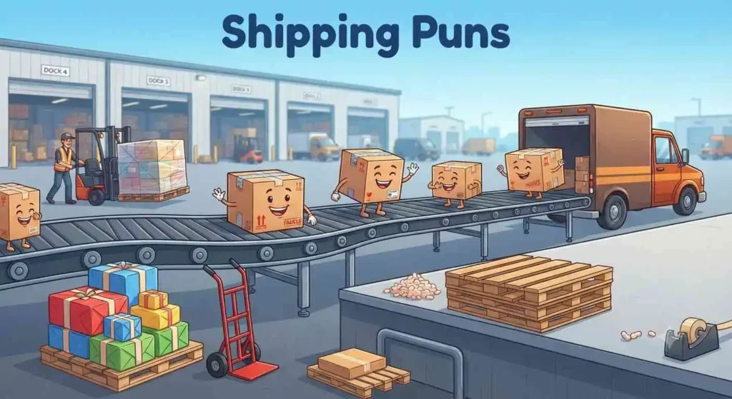 Shipping boxes ready delivery