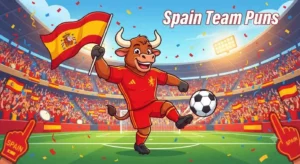 Spain football team laughing