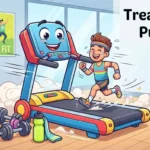 Funny treadmill runner