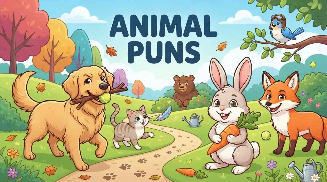 Funny animals posing together