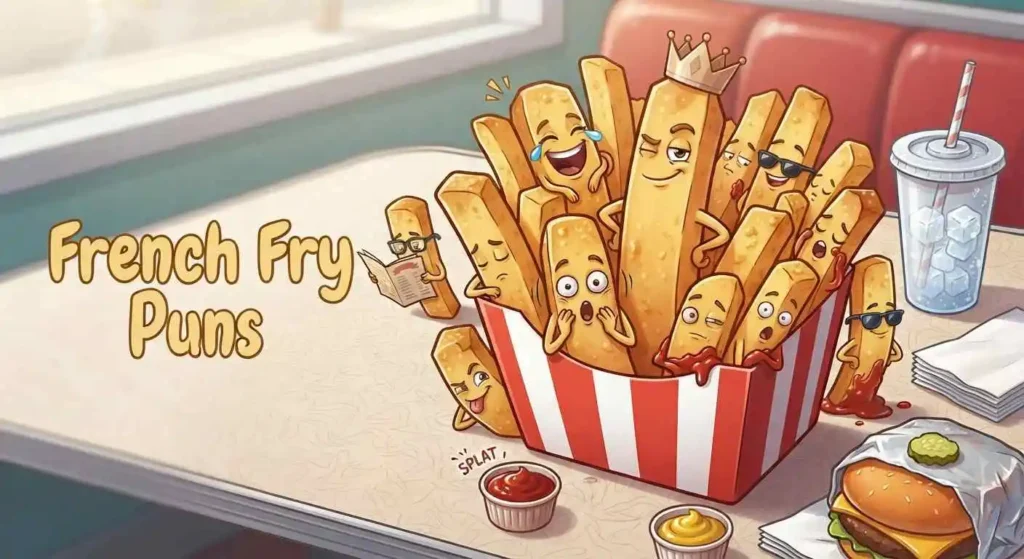 Funny French fry