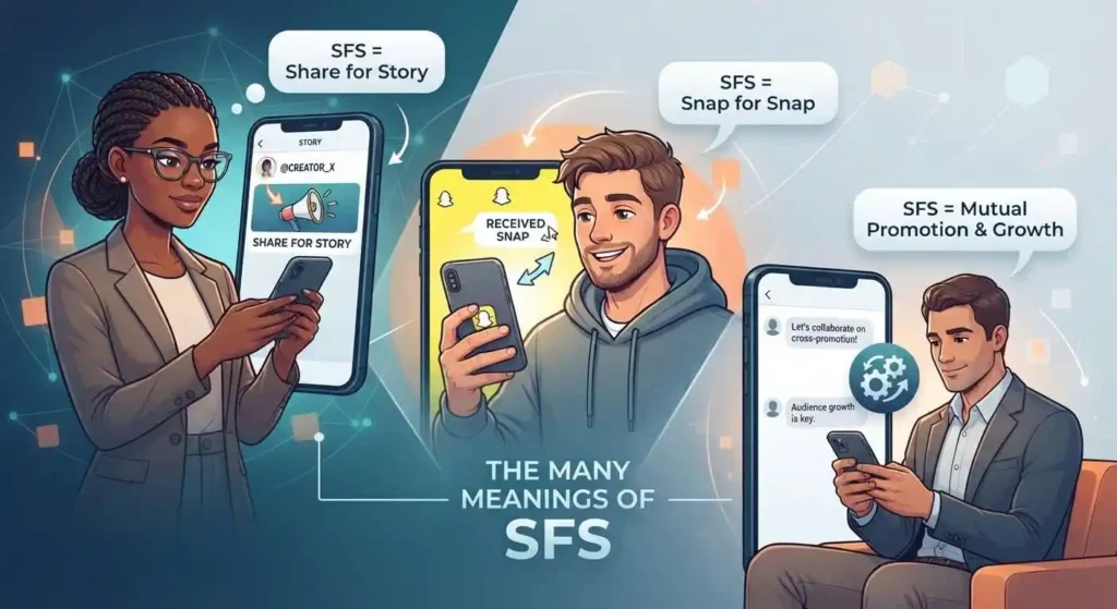 SFS usage across social platforms