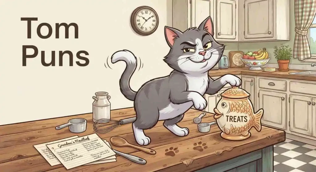 Mischievous Tom cat