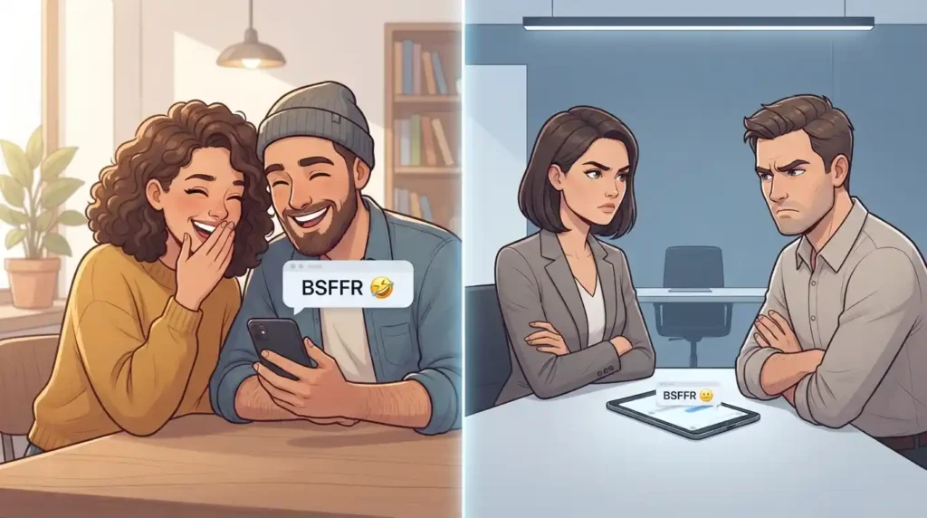 Different BSFFR tones in conversations