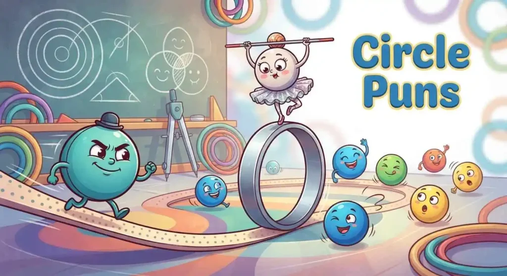Funny circles playing with geometry