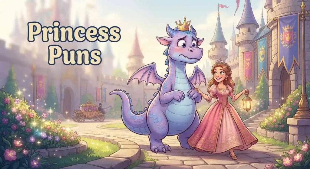 Dragon and princess fantasy