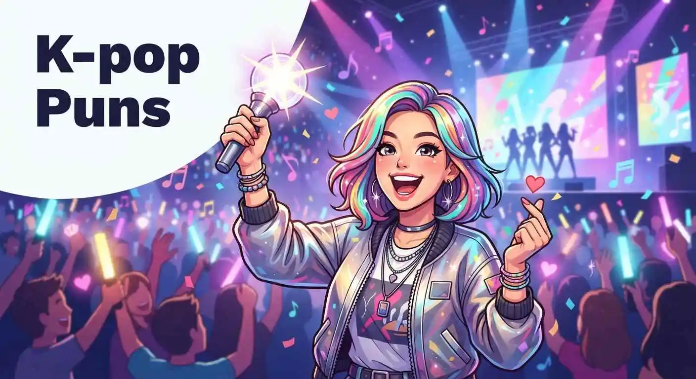 K-pop fans enjoying colorful music