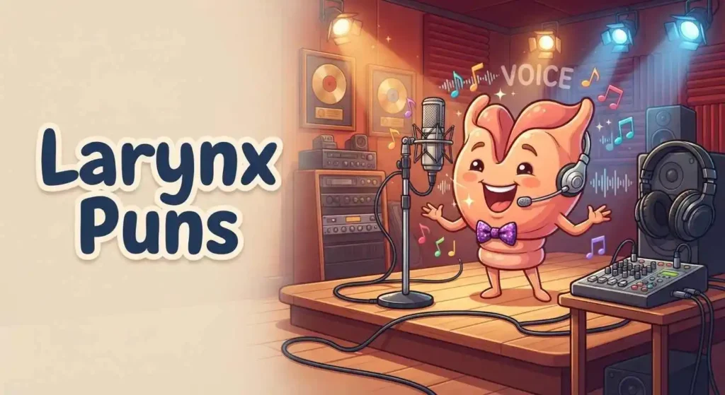 Funny larynx singing