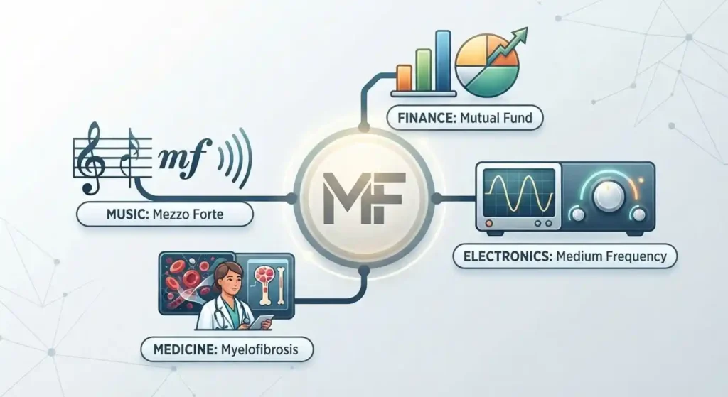 MF meanings across different fields
