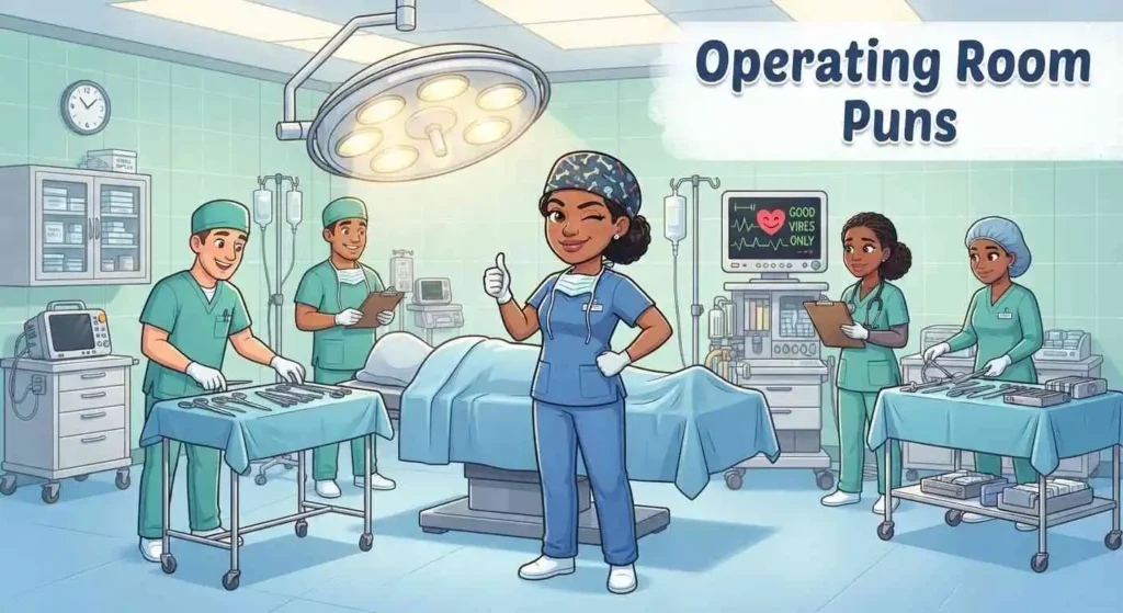 surgeon working in operating room