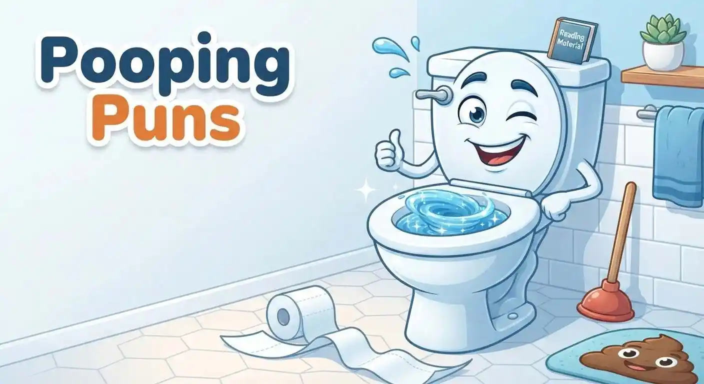 Funny pooping puns
