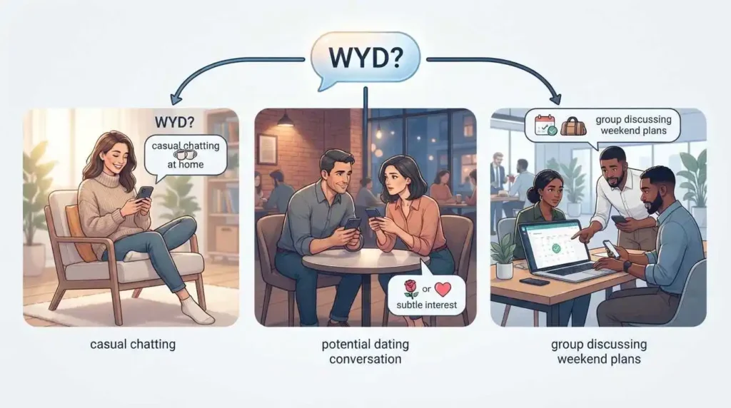 WYD used in different conversations
