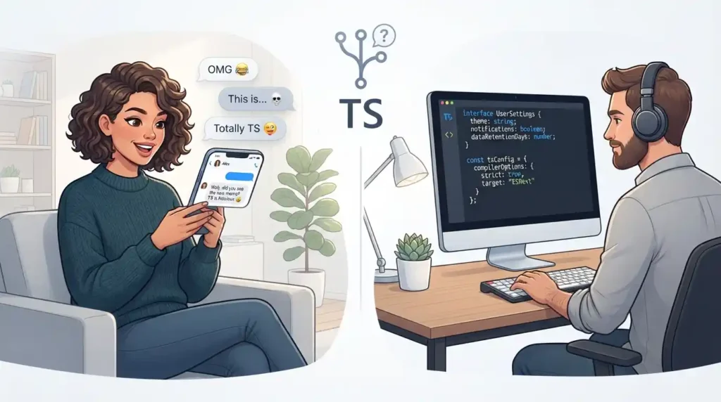 TS slang and TypeScript comparison