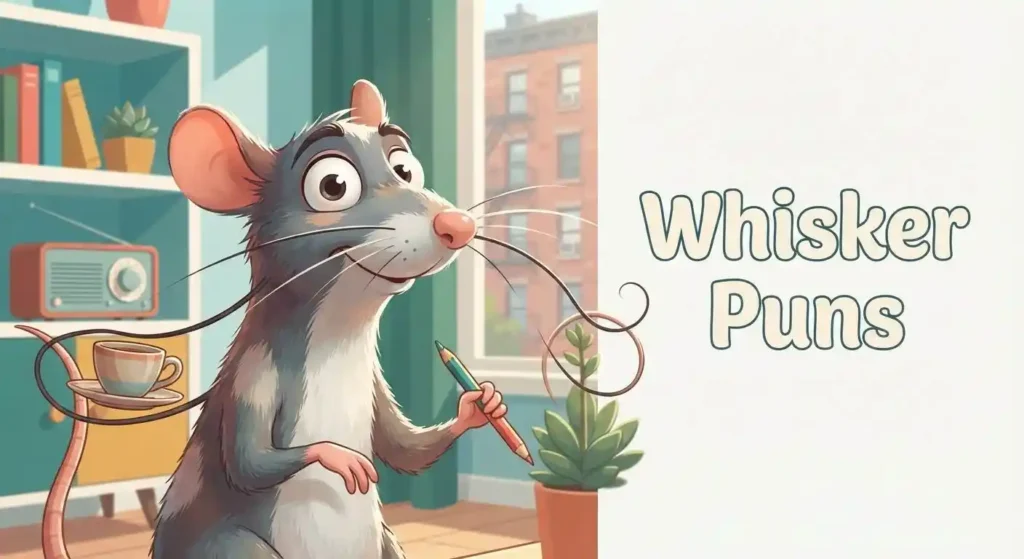 rat showing long whiskers