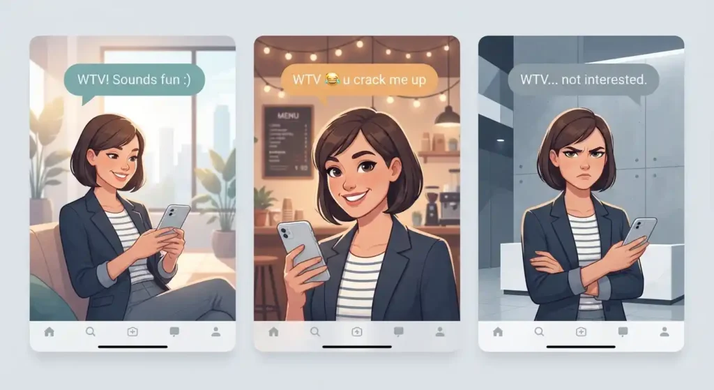 WTV used across casual online chats